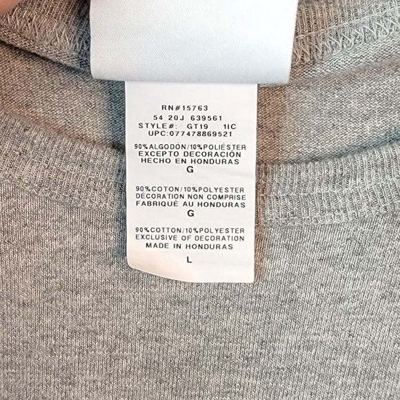 Champion Vintage Y2K Spell Out Cursive 3D Raised Graphic Essential Tee Men's L - Picture 10 of 13